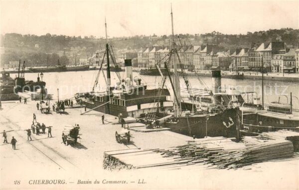 Cherbourg 50 Bassin du Commerce