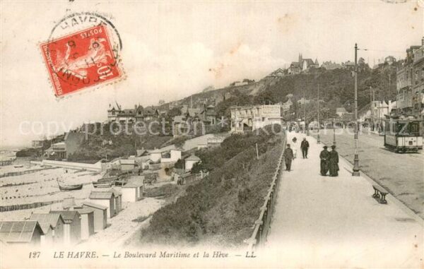 Le Havre Le Boulevard Maritime et la Heve