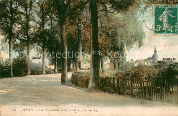 Dinan 22 La Promenade des Grands Fosses