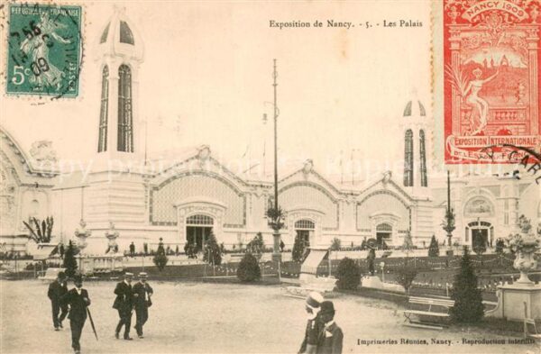 Nancy 54 Exposition Nancy 1906 Les Palais