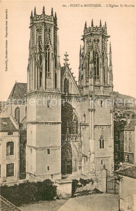 Pont-a-Mousson 54 Eglise St Martin