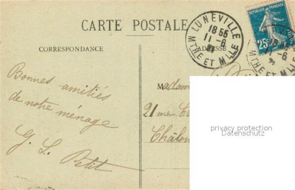 Luneville 54 Les Bosquets et la Cascade – Bild 2