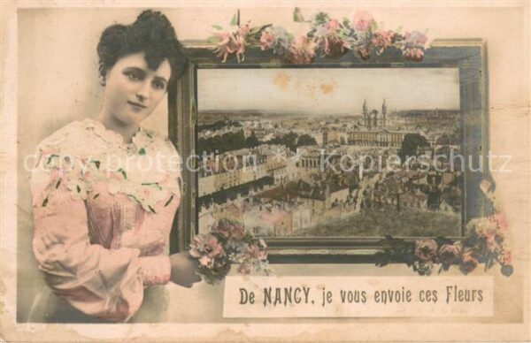 Nancy 54 Je vous envoie ces Fleurs