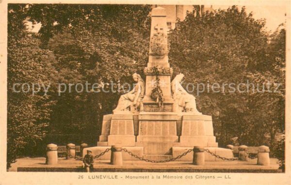 Luneville 54 Monument a la Memoire des Citoyens