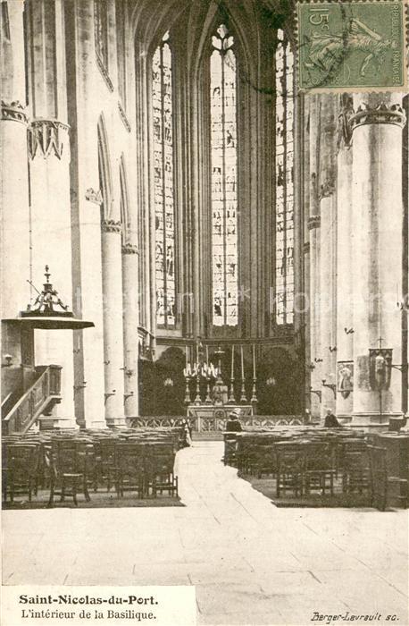 Saint Nicolas du Port Interieur de la Basilique