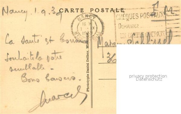 Nancy 54 Eglise du Sacre Coeur et Rue de Laxou – Bild 2