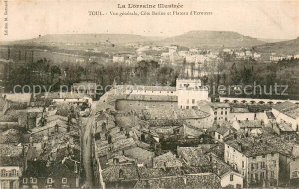 Toul 54 Vue generale Cote Barine et Plateau d_E