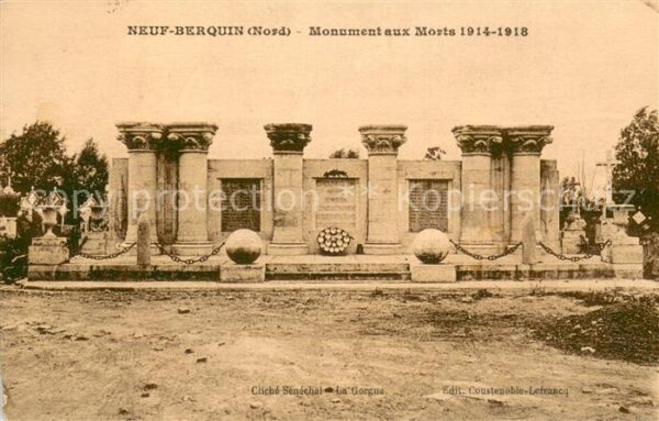 Neuf-Berquin 59 Monument aux Morts 1914-18