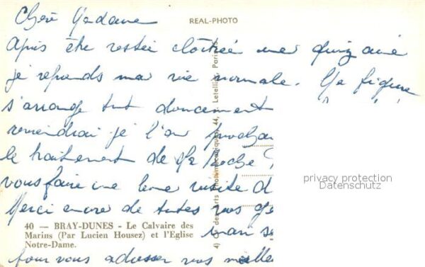 Bray-Dunes Le Calvaire des Marins et l’Eglise Notr – Bild 2