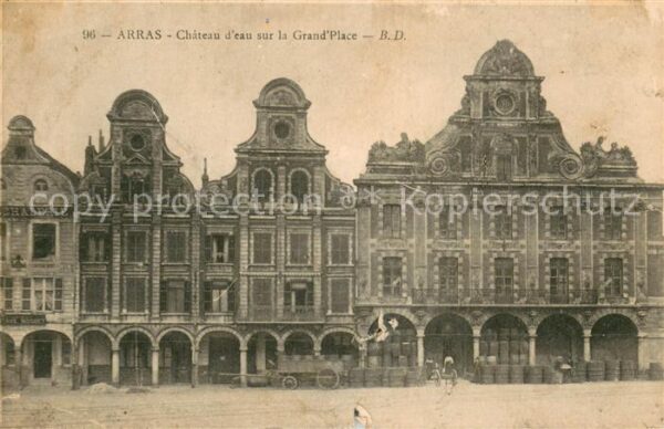 Arras Pas-de-Calais 62 Chateau d’eau sur la Grand Place