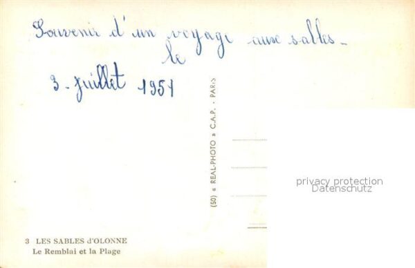 Les Sables-d Olonne 85 Le Remblai et la Plage – Bild 2