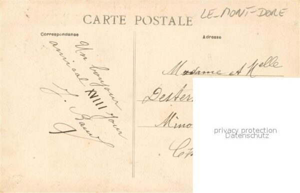 Le Mont-Dore 63 Un tournant brusque sur le Ruisseau de – Bild 2