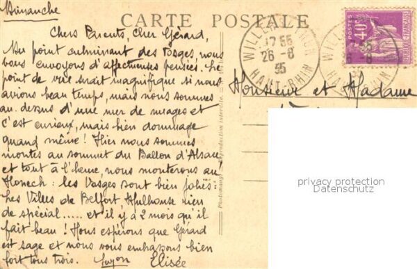 Grand-Ballon Elsass Vosges Panorama – Bild 2