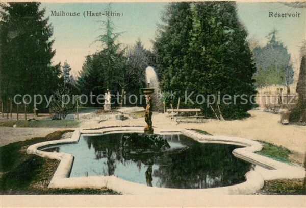 Mulhouse Muehlhausen Reservoir Parc Salvator