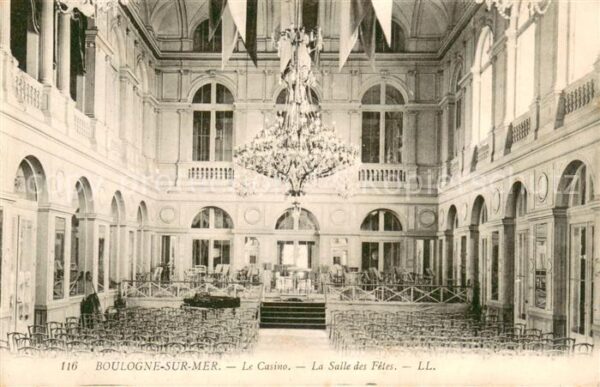 Boulogne 62-sur-Mer Le Casino La Salle des Fetes