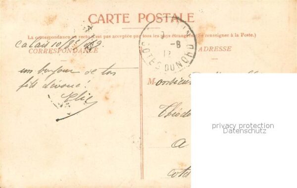 Calais 62 Entree du Jardin Richelieu – Bild 2