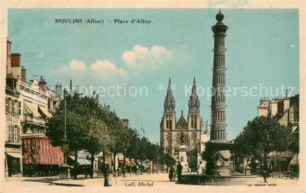 Moulins 03 Allier Place d_Allier