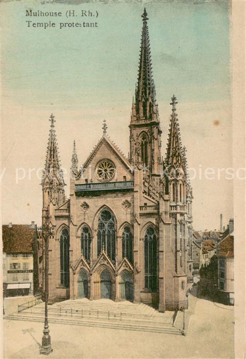 Mulhouse Muehlhausen Temple protestant