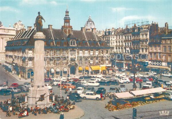 Lille 59 Ancienne Bourse la Facade sur la Grand
