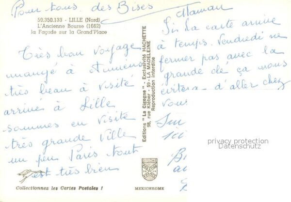 Lille 59 Ancienne Bourse la Facade sur la Grand – Bild 2