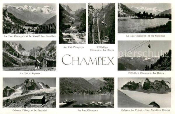 Champex Lac VC Massif des Combins Val d’Arpetta Le Lac