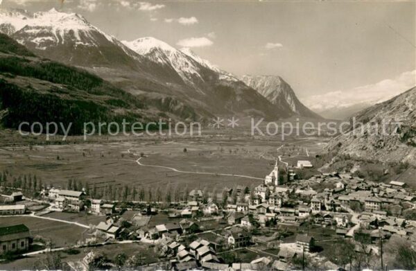 Gampel im Rhonetal mit Brunethorn Moretschihor