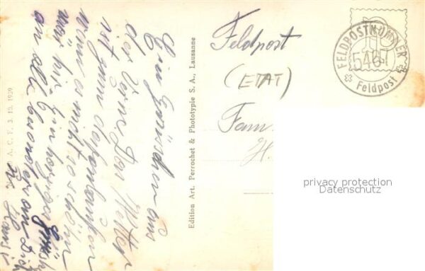 Ulrichen und Galenstock Feldpost – Bild 2