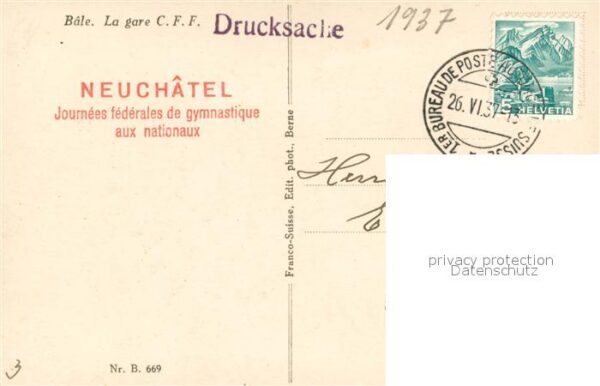 Basel BS Bundesbahnhof – Bild 2