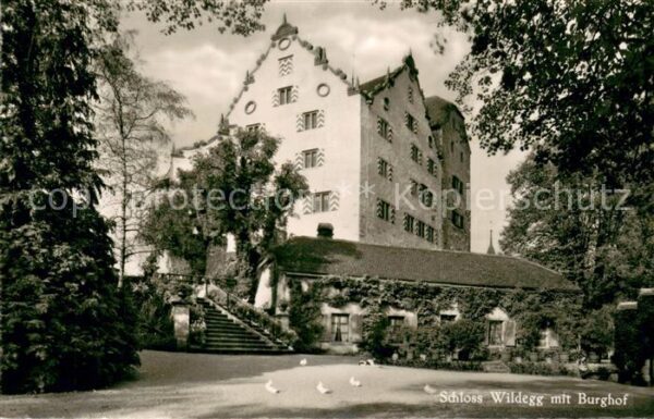 Wildegg AG Schloss Wildegg mit Burghof