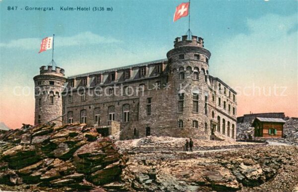 Gornergrat Zermatt VS Kulm Hotel
