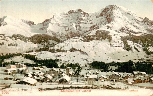 Adelboden Panorama mit Lohner