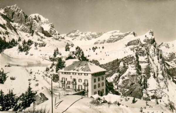 Engelberg  OW Hotel Trübsee mit Bitzistock
