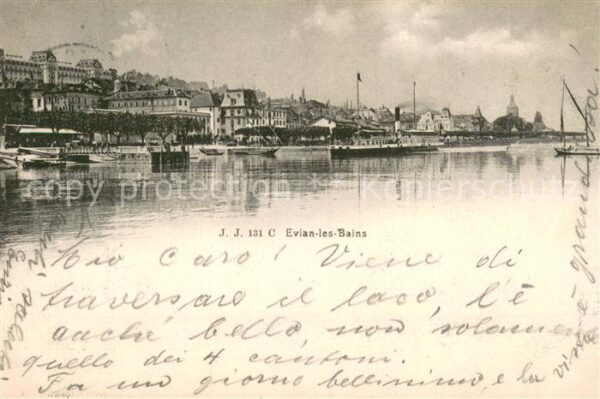 Evian-les-Bains 74 Vue d_ensemble