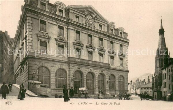 Lyon France La Gare St Paul