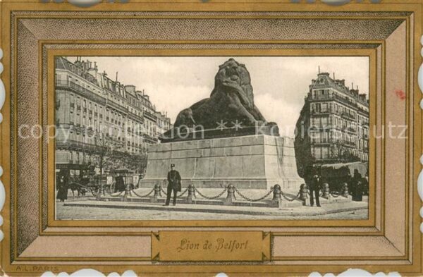 Paris 75 Lion de Belfort