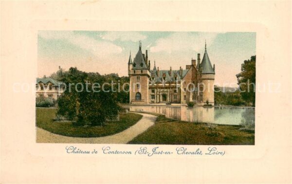 Saint-Just-en-Chevalet Chateau de Contenson