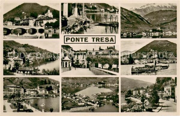 Ponte-Tresa TI Orts und Teilansichten