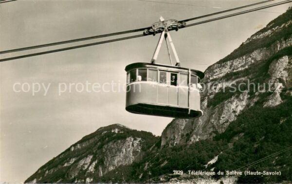 Saleve Le Haute-Savoie 74 Teleferique du Saleve