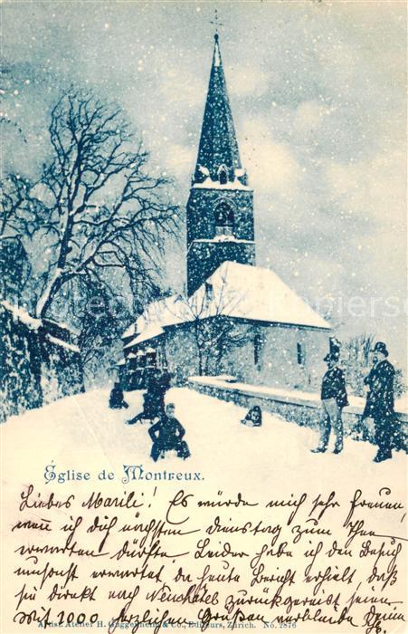 Montreux  VD Eglise