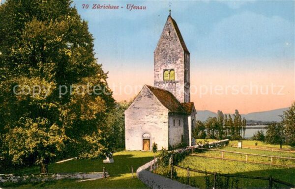 Insel Ufenau Ufnau Zuerichsee SZ Kirche
