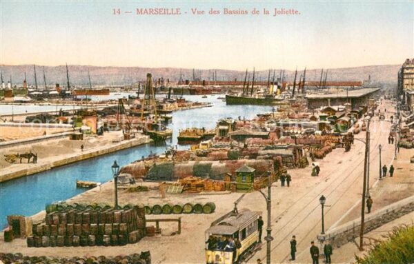 Marseille 13 Vue des Bassins de la Joliette