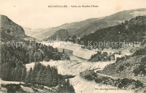 Rochetaillee  Saint-Etienne Vallee du Gouffre d_Enfer