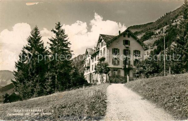 Oberrickenbach Ferienheim der Stadt Luzern