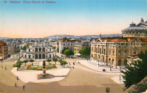 Geneve GE Place Neuve et Theatre