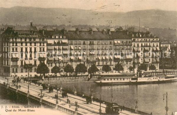 Geneve GE Quai du Mont Blanc