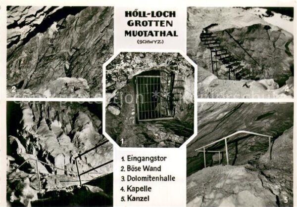 Muotathal Höll Loch Grotten Eingangstor Böse Wand