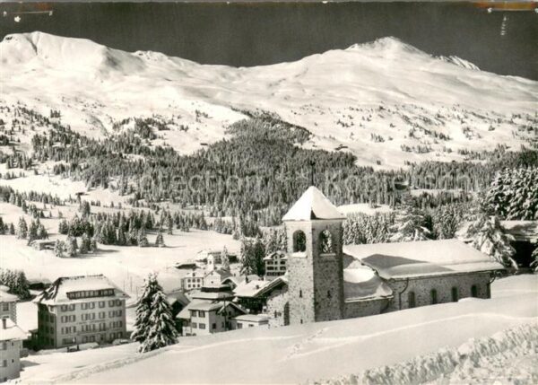Lenzerheide GR mit Piz Danis und Stätzerhorn