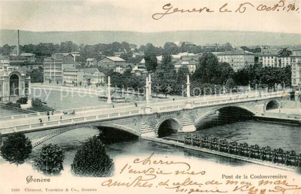 Geneve GE Pont de la Coulonvreniere