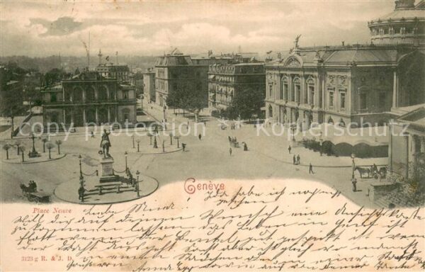 Geneve GE Place Neuve Kutsche