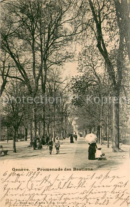 Geneve GE Promenade des Bastions